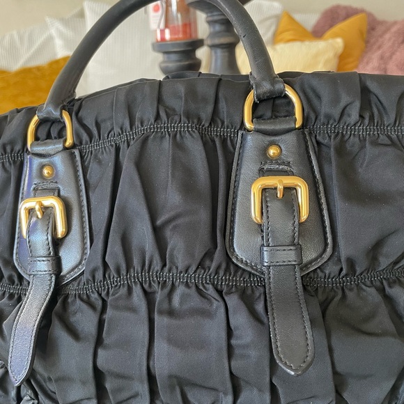 PRADA Tessuto Gaufre 2Way Nylon Satchel Bag - Picture 7 of 17